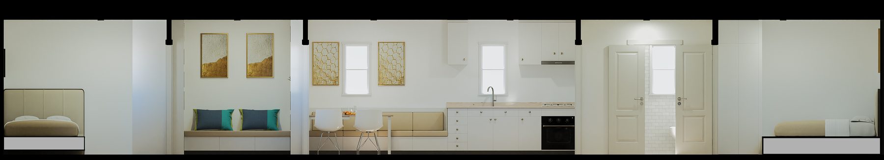 Floor plan section 1